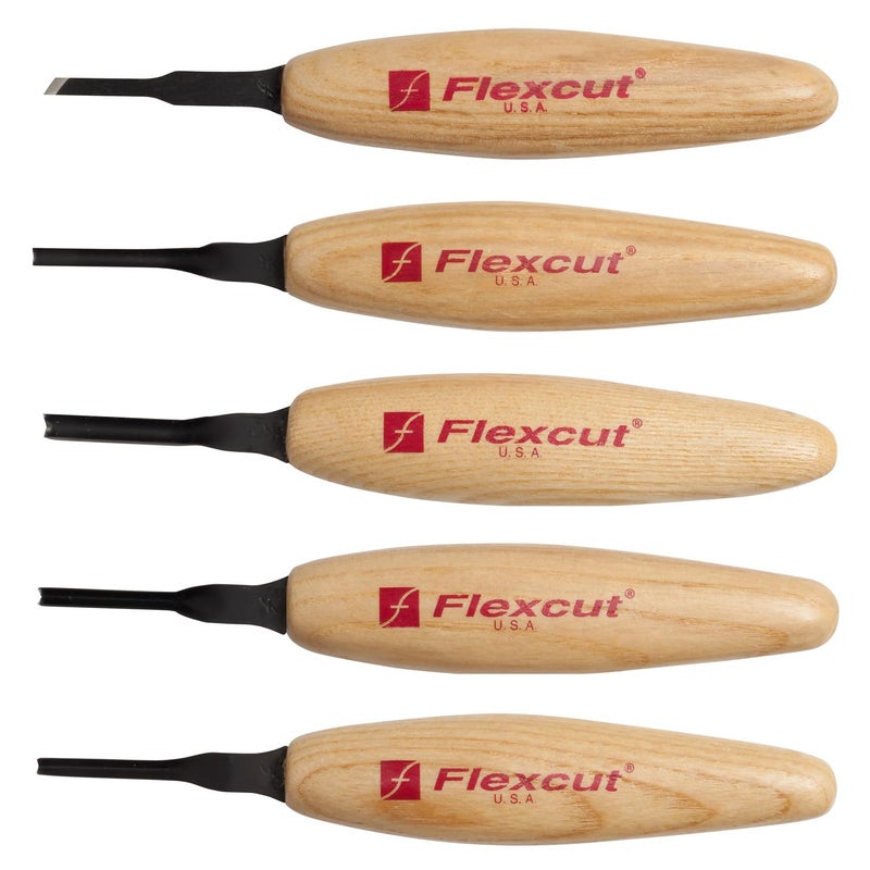 Flexcut 5 3mm Mixed Profile Micro Tool Set (MT930) - Image 1